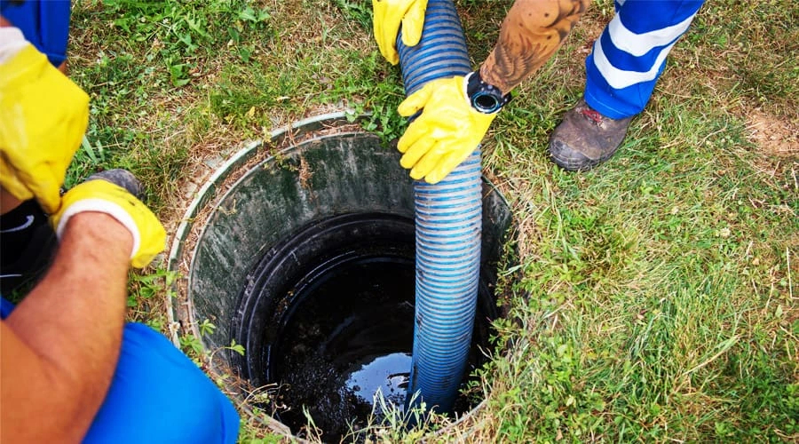 Long Island homeowners maintaining septic system regularly