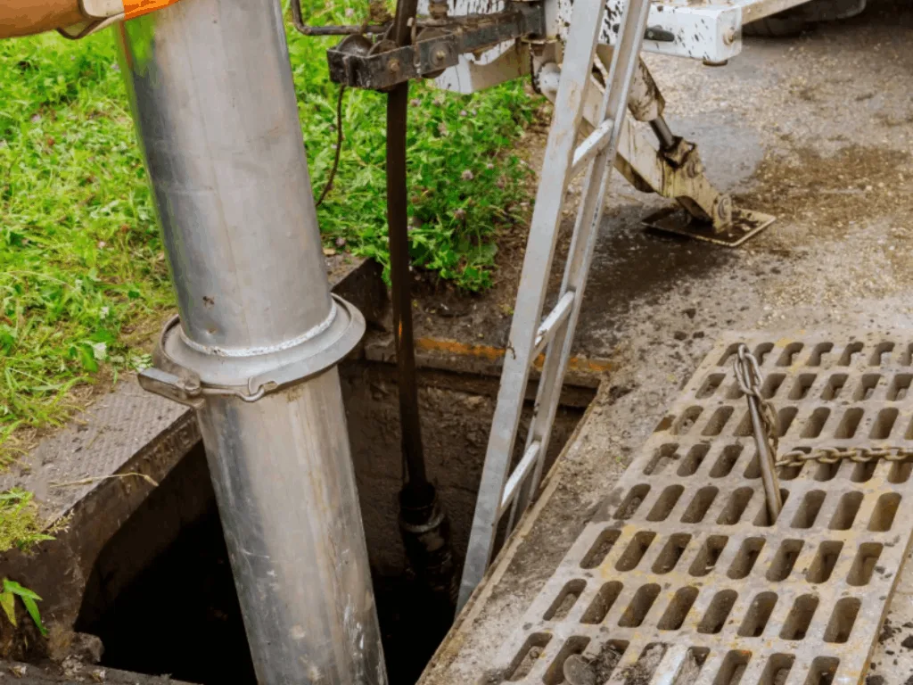 Sewer Jetting services.1 Septic pipe repair and main line jetting service in Farmingville NY