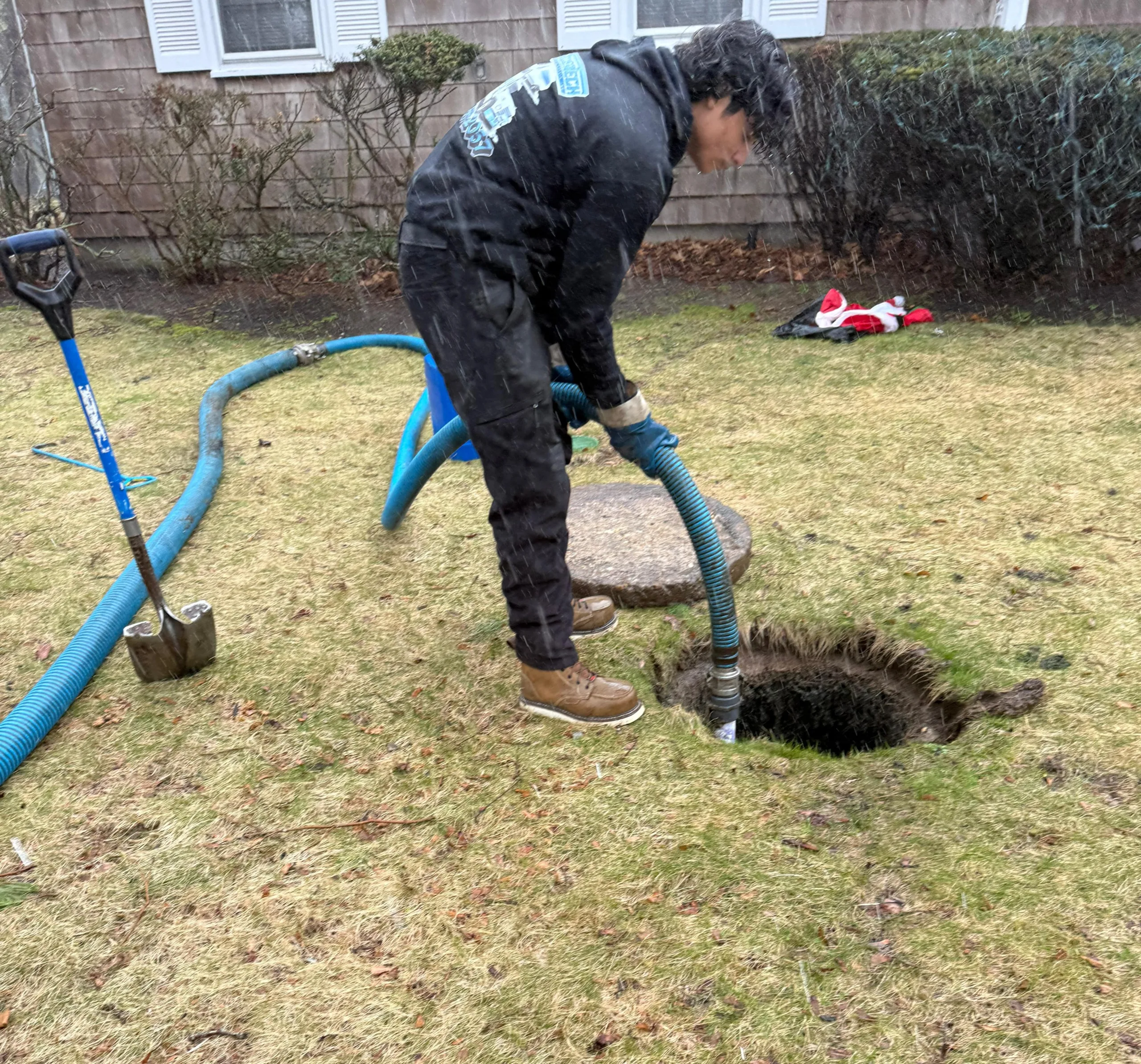 Professional cesspool service in Suffolk County by SewerTech LI team.