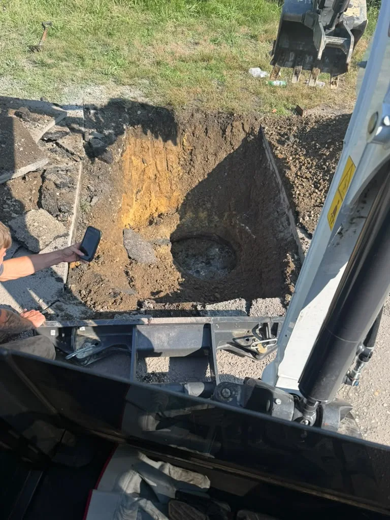cesspool & septic Riser Installation